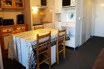 Apartment in Arc 2000 mit Blick auf den Mont...