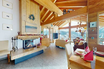 Üppiges Chalet in Heremence mit Sauna