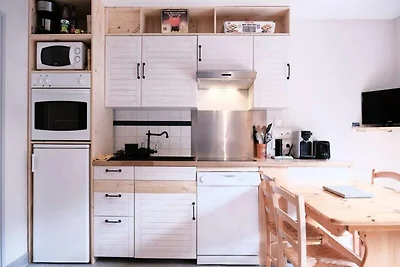 Apartment in Areches mit Sommerpool