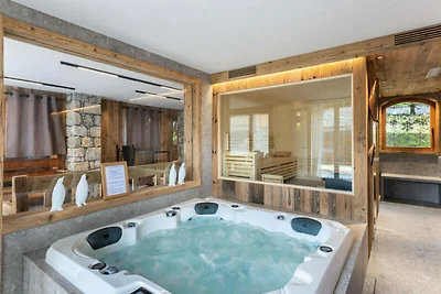 Chalet in Méribel mit Spa und Skizugang