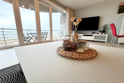 Modern appartement in Wenduine met terras