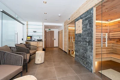 Chalet mit Sauna und Jokercard im Sommer