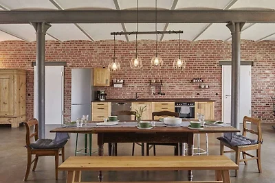 Apartamento vacacional en Essel con barbacoa.