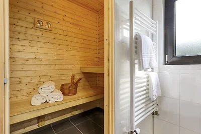 Wellness Chalet mit Smart TV, neben Bos