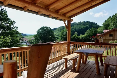 In mezzo alla foresta con sauna