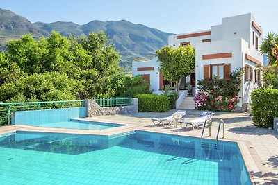 Moderna Villa a Lefkogia - Creta con Piscina