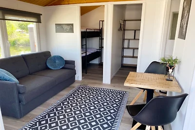 Chalet aan het water voor 4 in de jachthaven