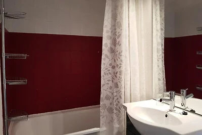 Apartment in Arc 2000 mit Blick auf den Mont...