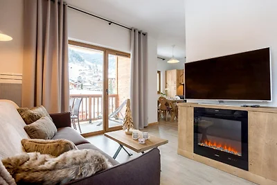 Appartement in Beaufort met Spa en Uitzicht