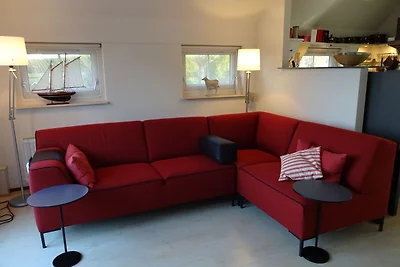 Attraente casa vacanze con pontile