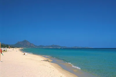 Villa an der Costa Rei am Sandstrand