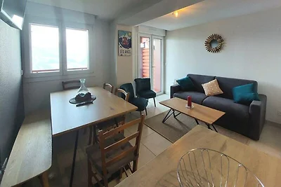 Ferienhaus mit Blick auf den Mont Blanc