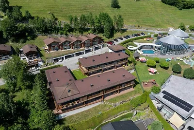 Chalet alpino con balcone e sauna