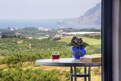 Moderna Villa a Lefkogia - Creta con Piscina