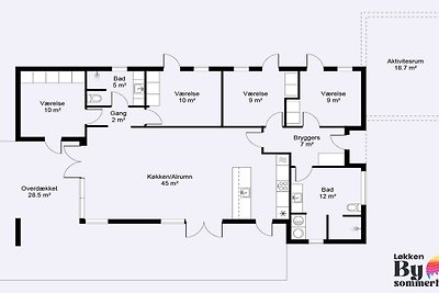 5 Sterne Ferienhaus in Løkken