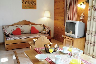 Ferienwohnung mit Balkon im Grand Massif