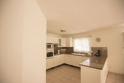 Ferienhaus mit Pool in Moriani-Plage