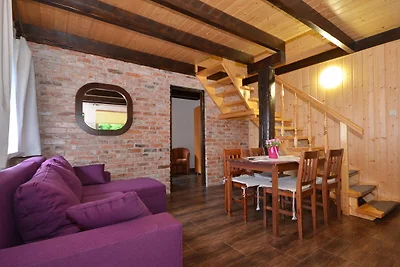 Ferienhaus in Cisowo mit Garten