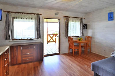 Parterowe domki wakacyjne z tarasami