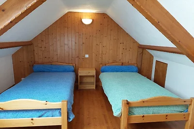 Bretonisches Steinhäuschen an Sandstränden