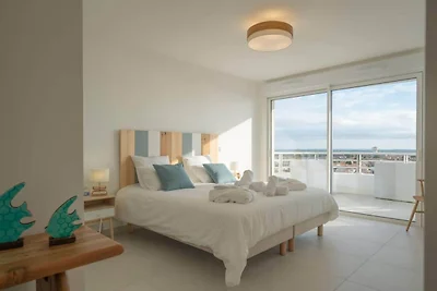Luxuriöses Apartment mit Meerblick und Spa