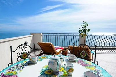 Casa a Praiano con terrazza vista mare