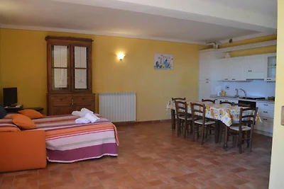 Wohnung bei Asciano mit Gemeinschaftspool