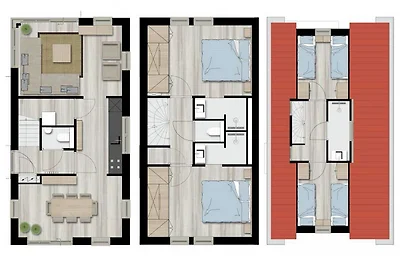Stattliche Luxusvilla mit 3 Badezimmern, 1 km...