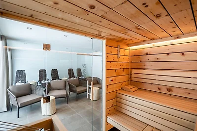 Chalet mit Sauna und Jokercard im Sommer