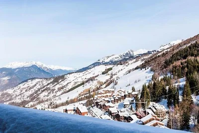 Chalet in Valmorel mit direktem Pistenzugang