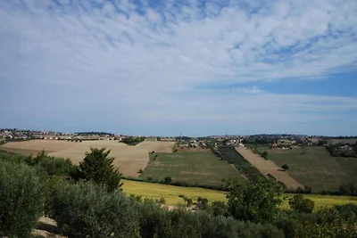 Bauernhaus in Marche mit Pool und Küstenblick