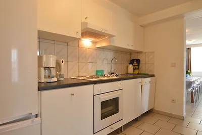 Ferienhaus mit Blick auf die Wiese