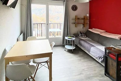 Ferienwohnung in den Alpen mit Blick auf das...