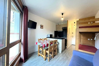 Wohnung in Les Menuires an Skipisten