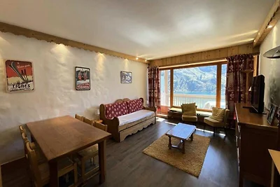 Apartment in Tignes mit Seeblick und Ski