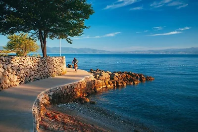 Wohnung in Kroatien mit Meerblick-Terrasse