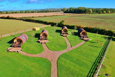 Glamping pod with terrace, No Deposit