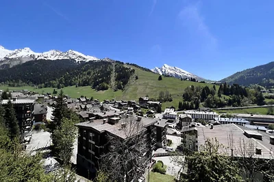 Wohnung in La Clusaz mit Bergblick
