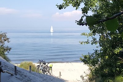 Wohnung mit Garten in Wieck a. Darß