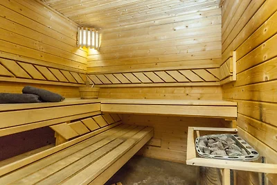 Ferienhaus mit Sauna und Whirlpool