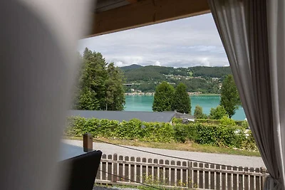 Lakeside chalet in holiday park