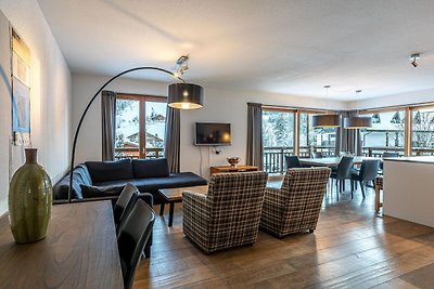 Luxury apartment on the ski slope in La Chape...