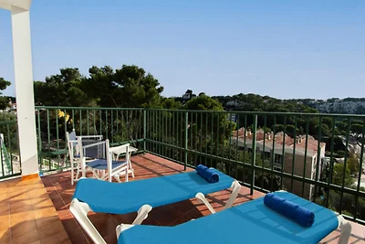 Wohnung in Cala Galdana mit Poolblick