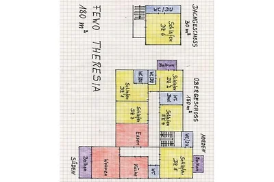Ferienwohnung mit 2 Schlafzimmer
