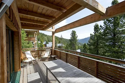 Chalet in Alpen met sauna bij skipistes