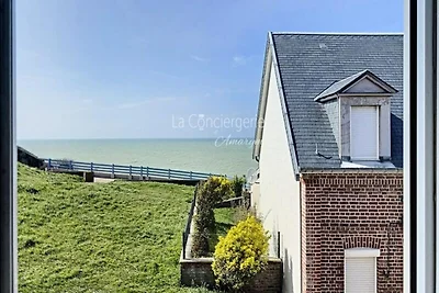 Haus in Ault mit Meerblick