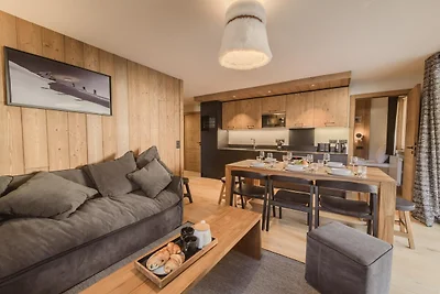 Standard-Apartment für 8 Gäste in Megeve