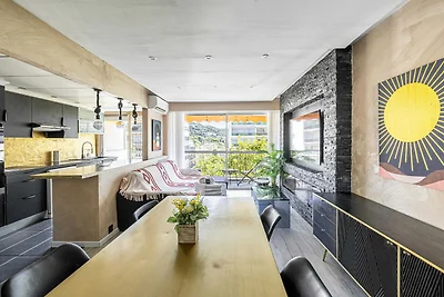 Modernes Apt. 1 Schlafzimmer/4 Personen mit g...