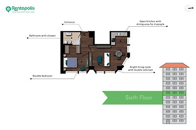 CENTRO San Babila - Central Tower apartment...