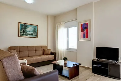 Luxus-Apartment in Voukolies mit Meerblick